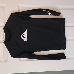 Boys Quicksilver Rash Guard size 14 (L)
